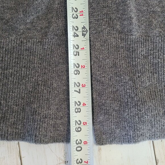 Madewell Open Front Wool Alpaca Blend Walker Sweater Cardigan Cozy Womens Small - Picture 7 of 8